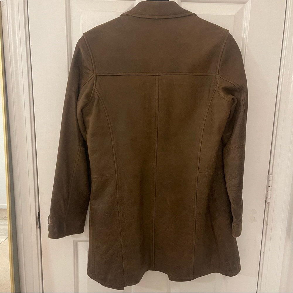 Sundance Brown Leather Women's Jacket - Picture 6 of 15